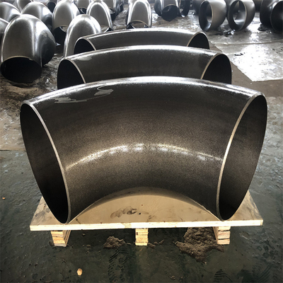 Het Koolstofstaalelleboog ASME B16.11 2mm 90 van ASTM A105 45 Graad Lange Straalkromming