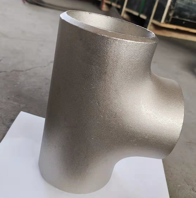 DN200 dwarsroestvrij staalt-stuk Gesmede Montage ASTM A403 1,4301