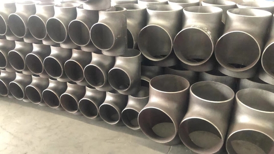 DIN 2391 Klasse 1500 Rechte Naadloze het T-stukmontage ASTM A53 A234 gr. WPB van het T-stukKoolstofstaal